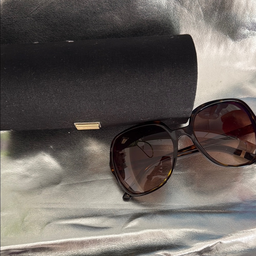 Dolce & Gabbana Black Oversized Sunglasses